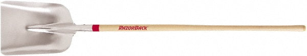 Razor-Back 79806 Scooping Shovel: Aluminum, Square, 13.5" Blade Length, 11" Blade Width