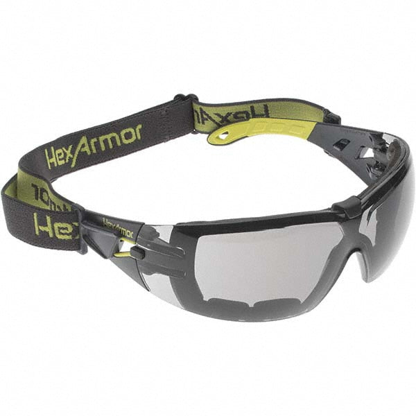 HexArmor 11-12003-04 Safety Goggles: Anti-Fog & Scratch-Resistant, Gray