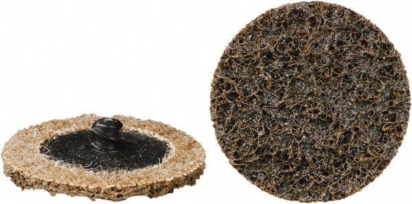 CGW Abrasives 59507 Quick-Change Disc: Roll-On, 3" Dia, 80 Grit, Aluminum Oxide, Non-Woven (Pack of 25)