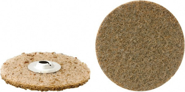 CGW Abrasives 59611 Quick-Change Disc: Turn-On, 2" Dia, Aluminum Oxide, Non-Woven