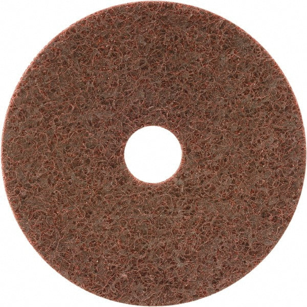 CGW Abrasives 70030 Hook & Loop Disc: 4-1/2" Dia, 7/8" Hole, 80 Grit, Non-Woven, Aluminum Oxide