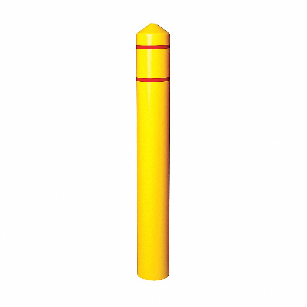 Eagle Manufacturing Company Bollard Cover, Yellow, 7 2/5 In Dia, 5 IN (1736YRS)