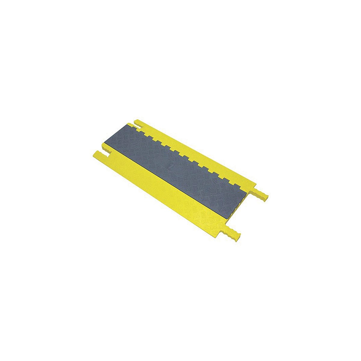 Power First Cable Protector, Hinged, 5 Channels, 3 Ft., 3 ft (GG5X125GRYYPOW2)