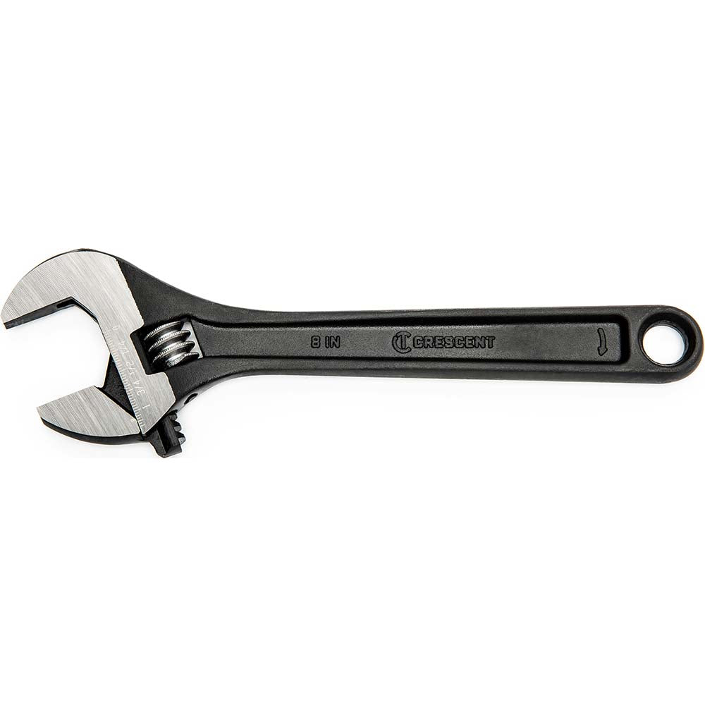 Crescent AT28VS 8" Adjustable Black Oxide Wrench - Carded