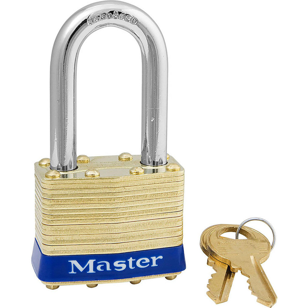 Master Lock 2KALF Padlock: Brass