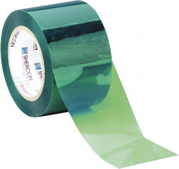 Caplugs SH-47523 High Temperature Masking Tape: 72 yd Long, 3.5 mil Thick, Green