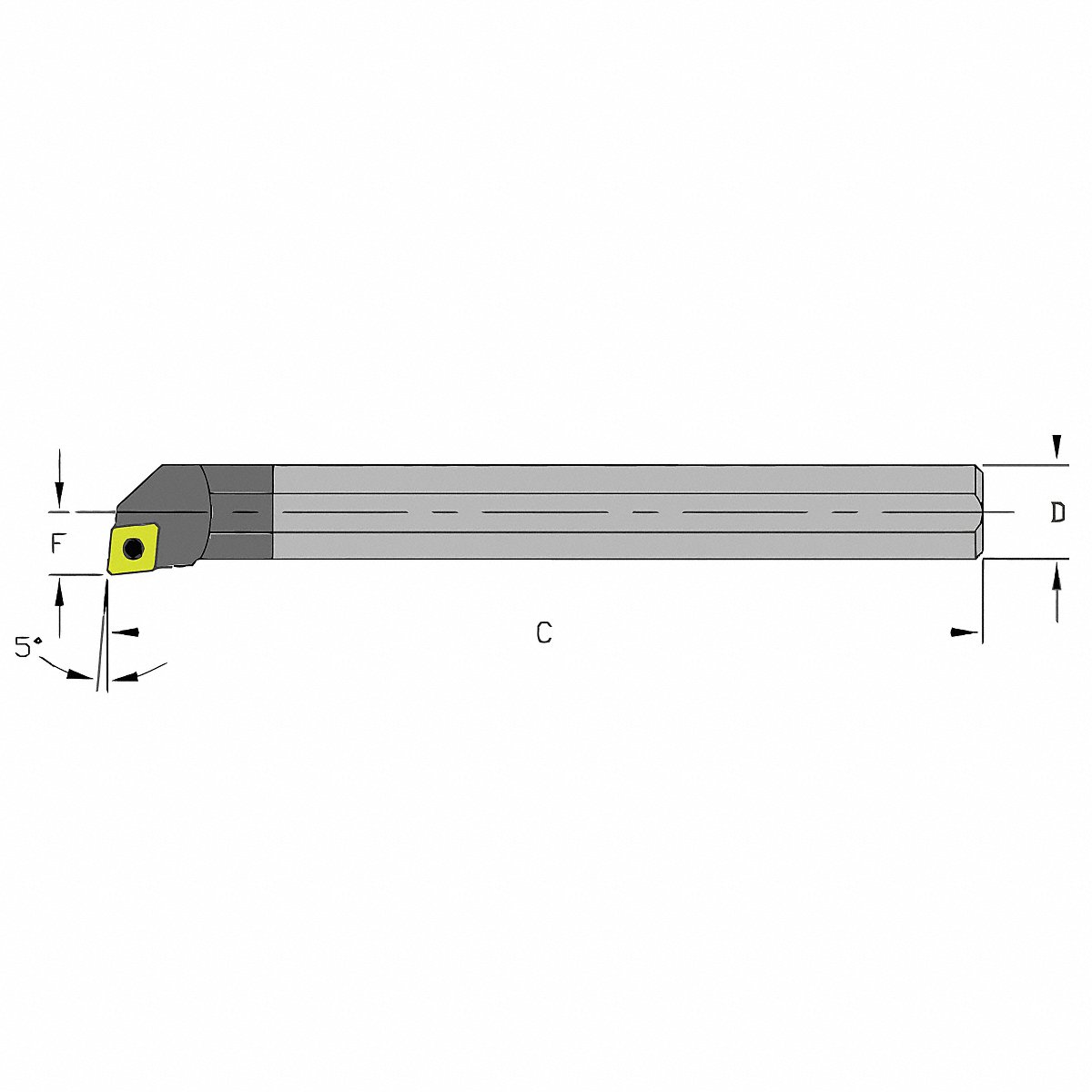 Ultra-Dex USA Indexable Boring Bar 0.9200 Carbide (920-000-333)