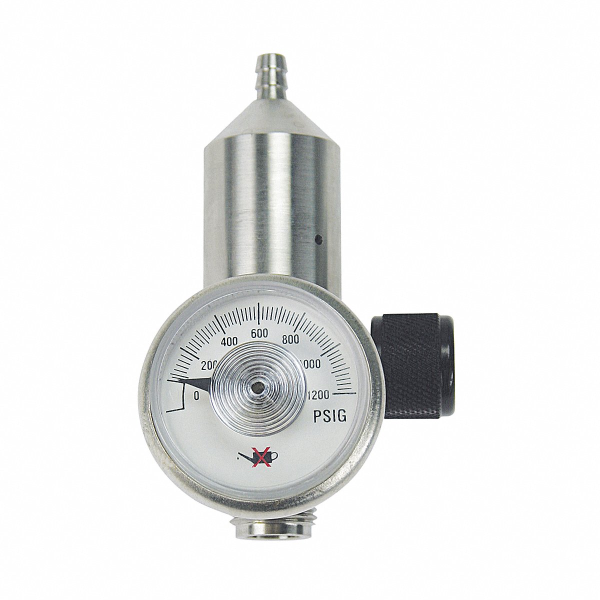 Gasco Gas Cylinder Regulator, 1.0Lpm (CD2RCF-100-BBG0)