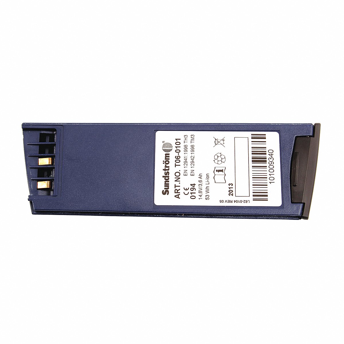 Sundstrom Safety Battery, Blue, Lithium Ion (SR 502)