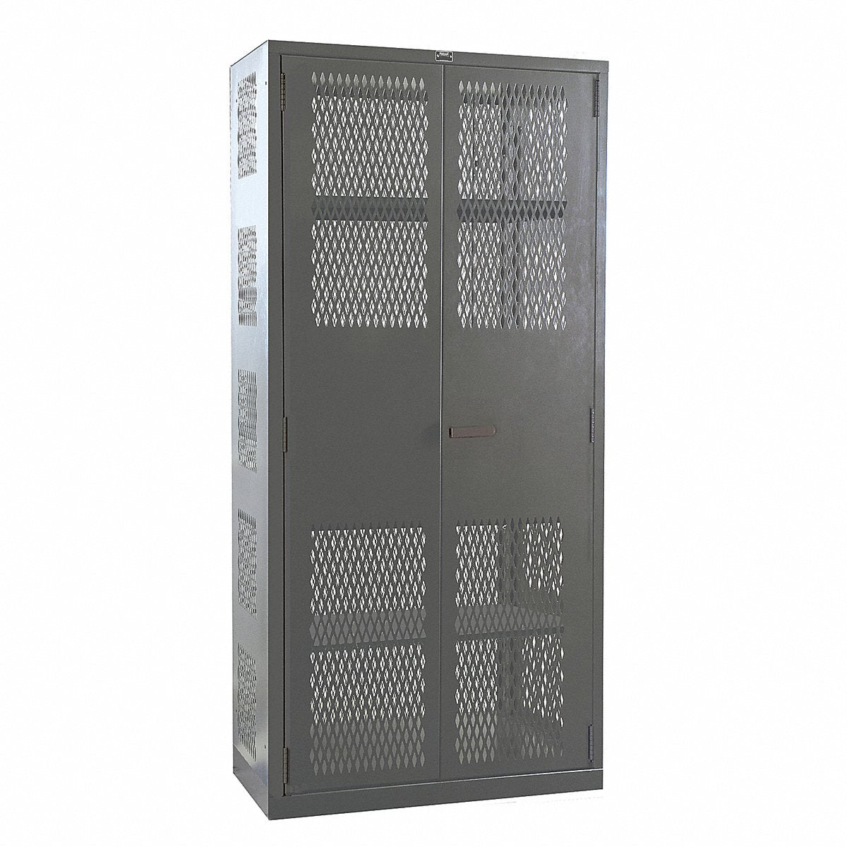 Hallowell Storage Cabinet, 78" x 36" x 24", Charcoal, 4 Shelves (HW4VSC6478-4CL)