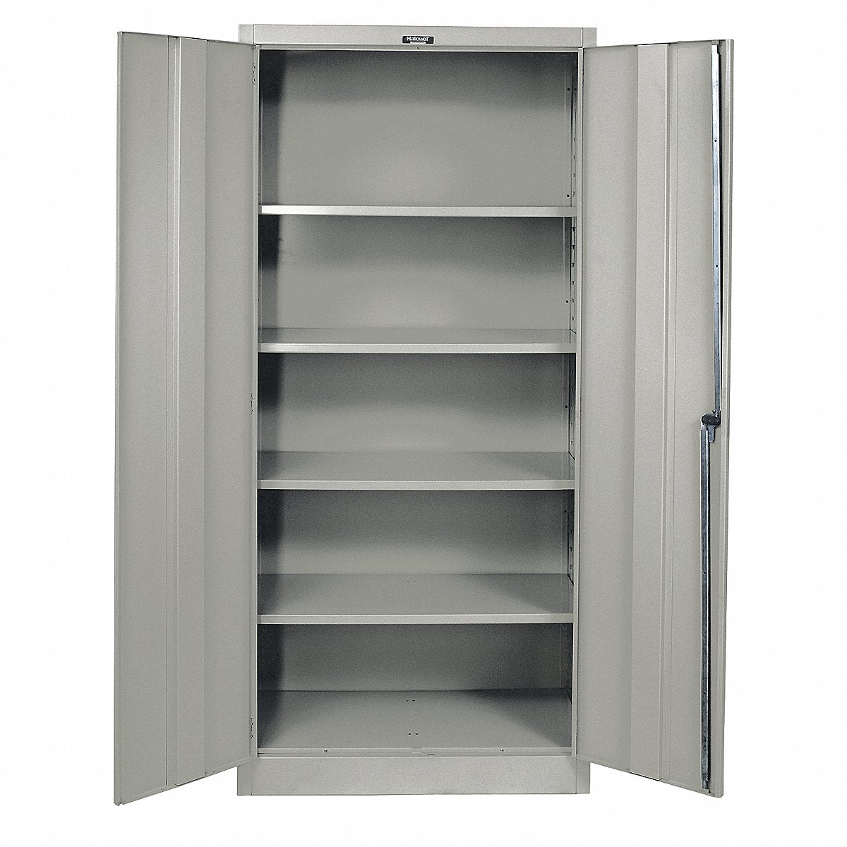 Hallowell Storage Cabinet 72 x 48 x 18 Dark Gray 4 Shelves  (425S18HG)