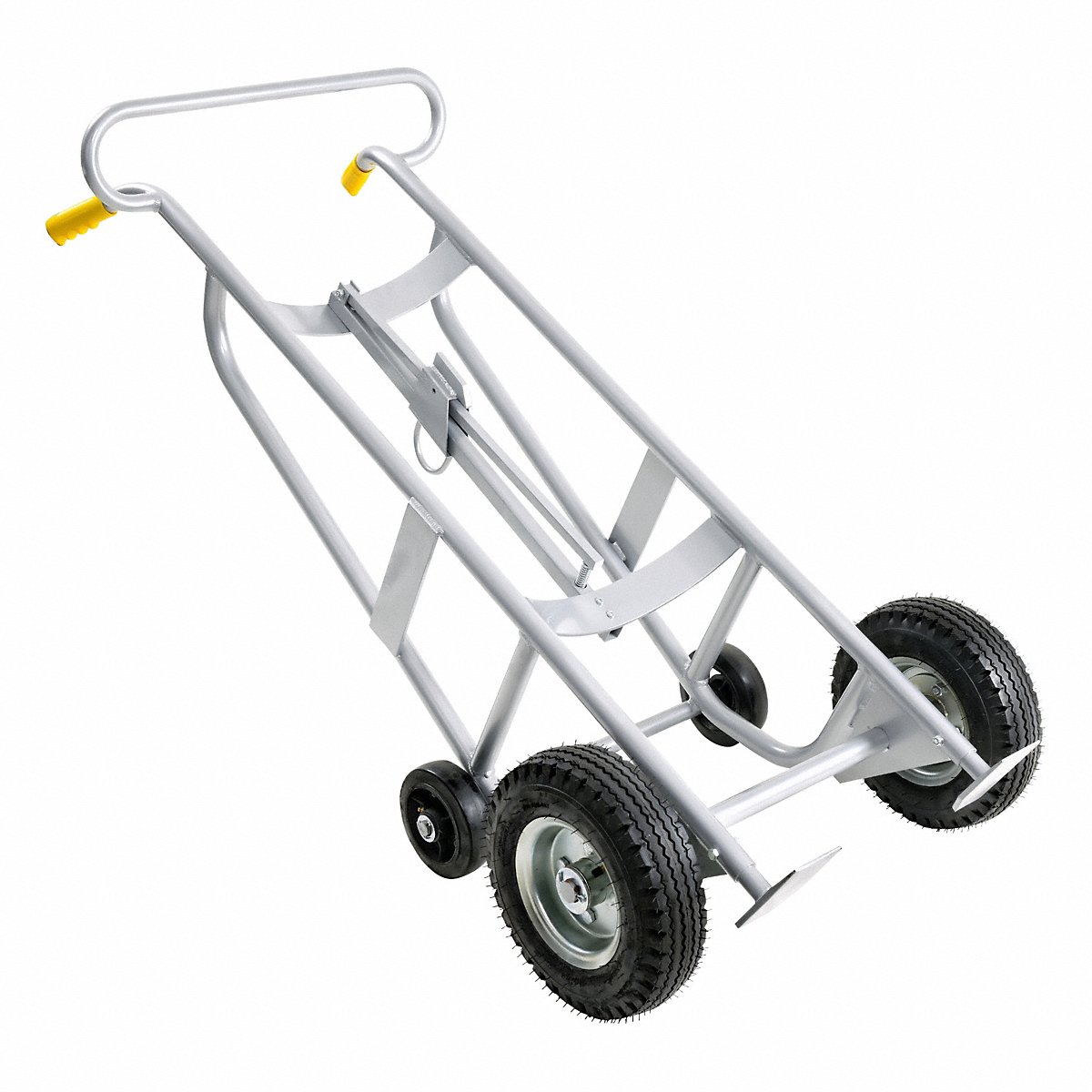 Dayton Drum Hand Truck, 700 lb Capacity, Aluminum, Silver (34D654)