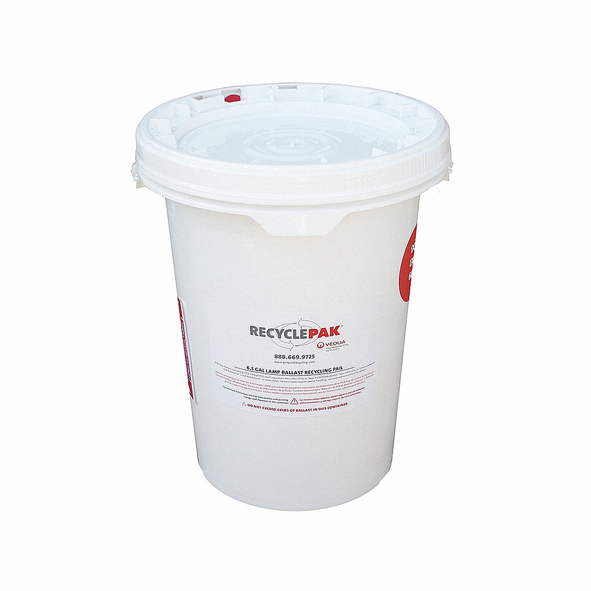Recyclepak 6.5 gal Lamp Ballast Recycling Pail (SUPPLY-193-SWS)