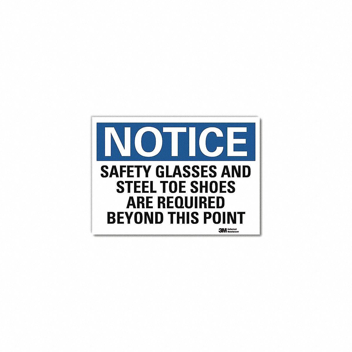 Lyle Notice Sign, 5 in x 7 in, Reflective Sheeting (U5-1496-RD_7X5)