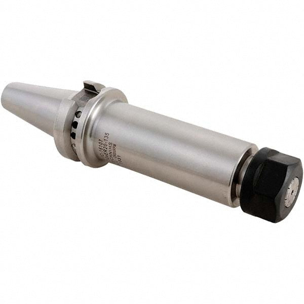 Techniks 16102 Collet Chuck: 1/16 to 13/32" Capacity, ER16 Collet, Taper Shank