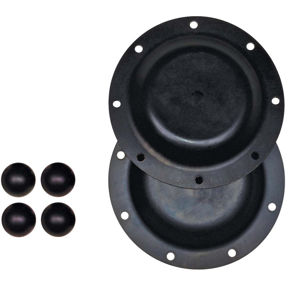 SandPIPER 476.042.360 Diaphragm Pump Fluid Section Repair Kit: Buna-N, Includes (1) Lithium Grease, (2)Diaphragms, (4) Check Balls & (4)Check Seats, Use with S20 Metallic