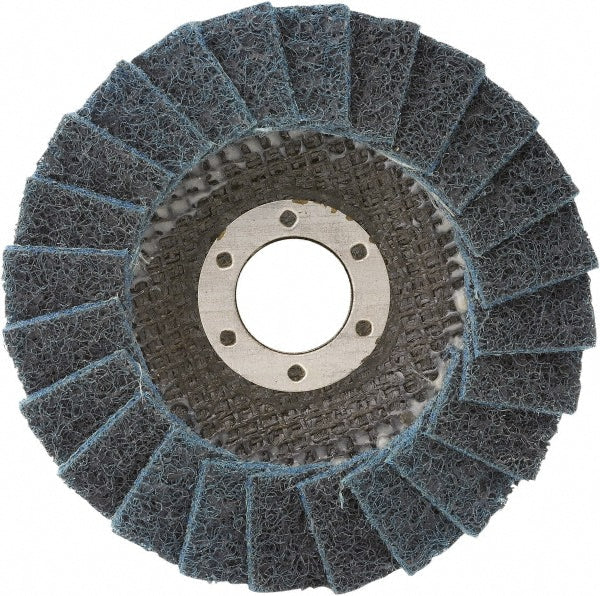 CGW Abrasives 70124 Flap Disc: 4-1/2" Dia, 7/8" Hole, Silicon Carbide, Type 29