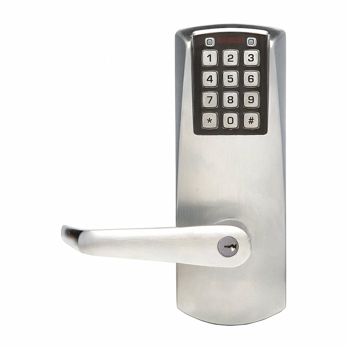 E-plex Automatic Lock for Schlage C, Satin Chrome (E206AXSLL62641)
