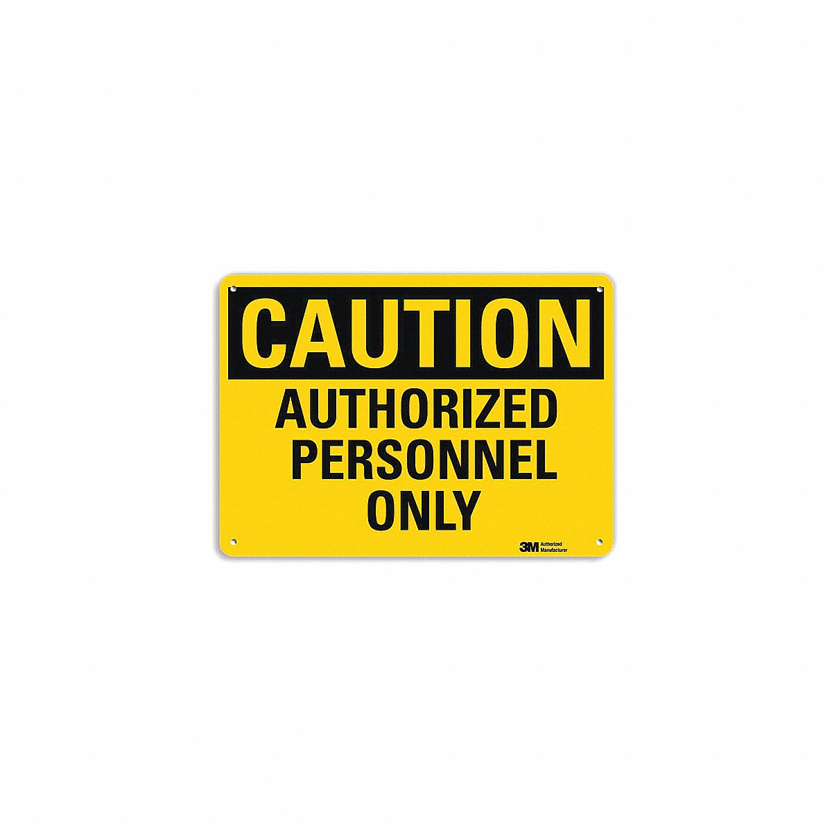 Lyle Caution Sign 10 in x 14 in Aluminum (U4-1065-NA_14x10)