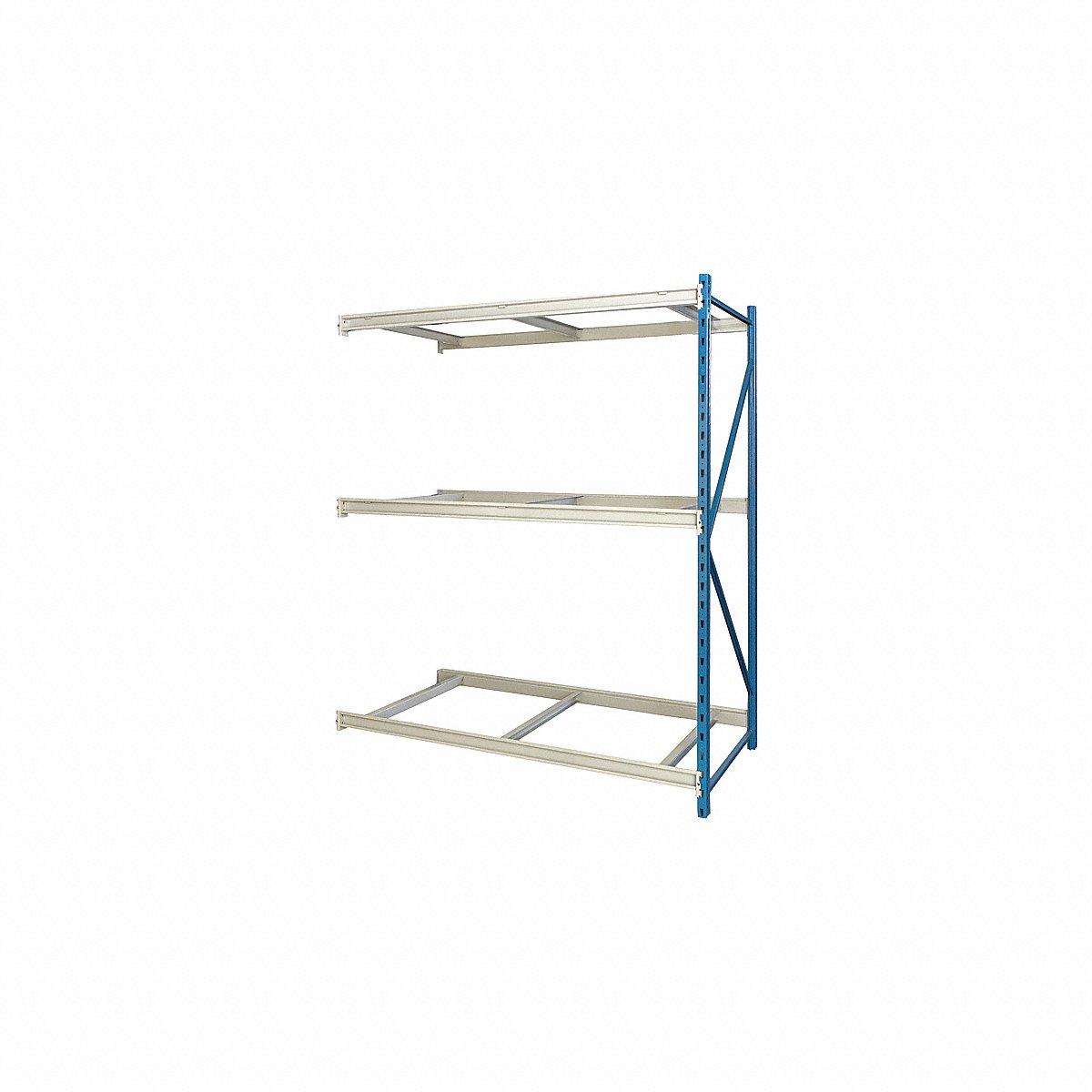 Hallowell Bulk Rack Shelving Add-On Unit, 36 in W x 87 in H x 60 in D (HBR603687-3A-PB)