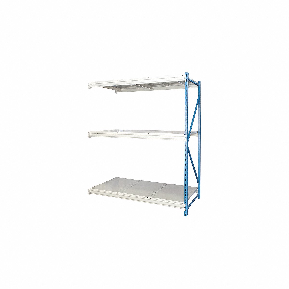 Hallowell Bulk Rack Shelving, Addon, 48Inx87Inx72In, 48in (HBR724887-3A-S-PB)