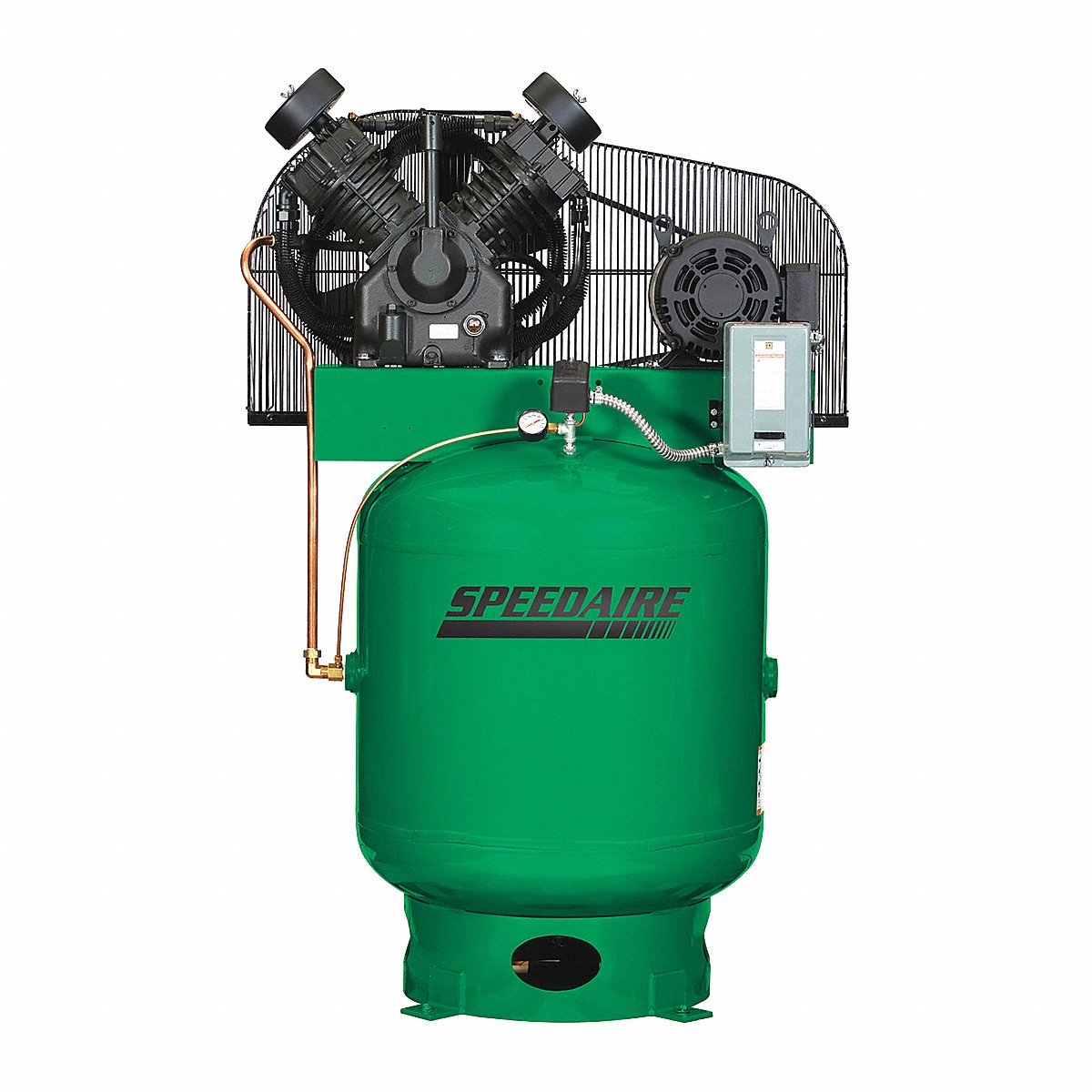 Speedaire Electric Air Compressor, 10 Hp, 2 Stage (35WC67)