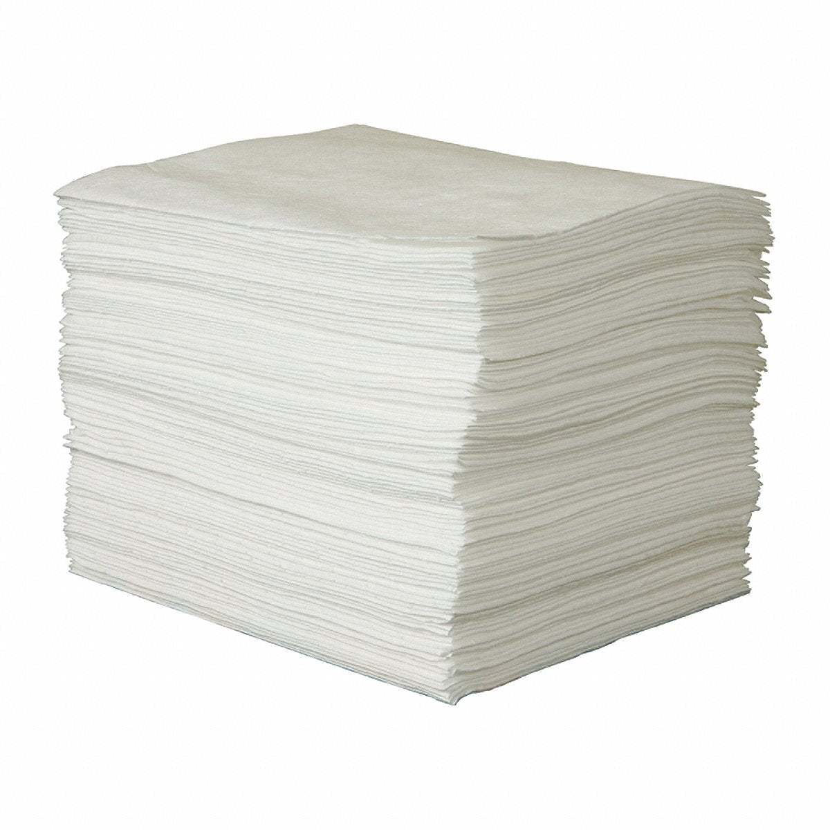 Condor Absorbent Pad, Oil-Based Liquids, White, Pack of 100 (35ZR06)