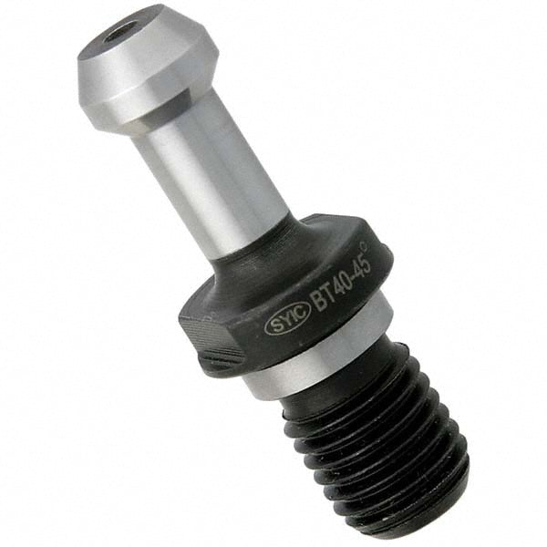 Techniks 17836 CAT40 Retention Knob: M16x2 Thread Size, 45 deg Angle Radius, 0.7400" Knob Dia