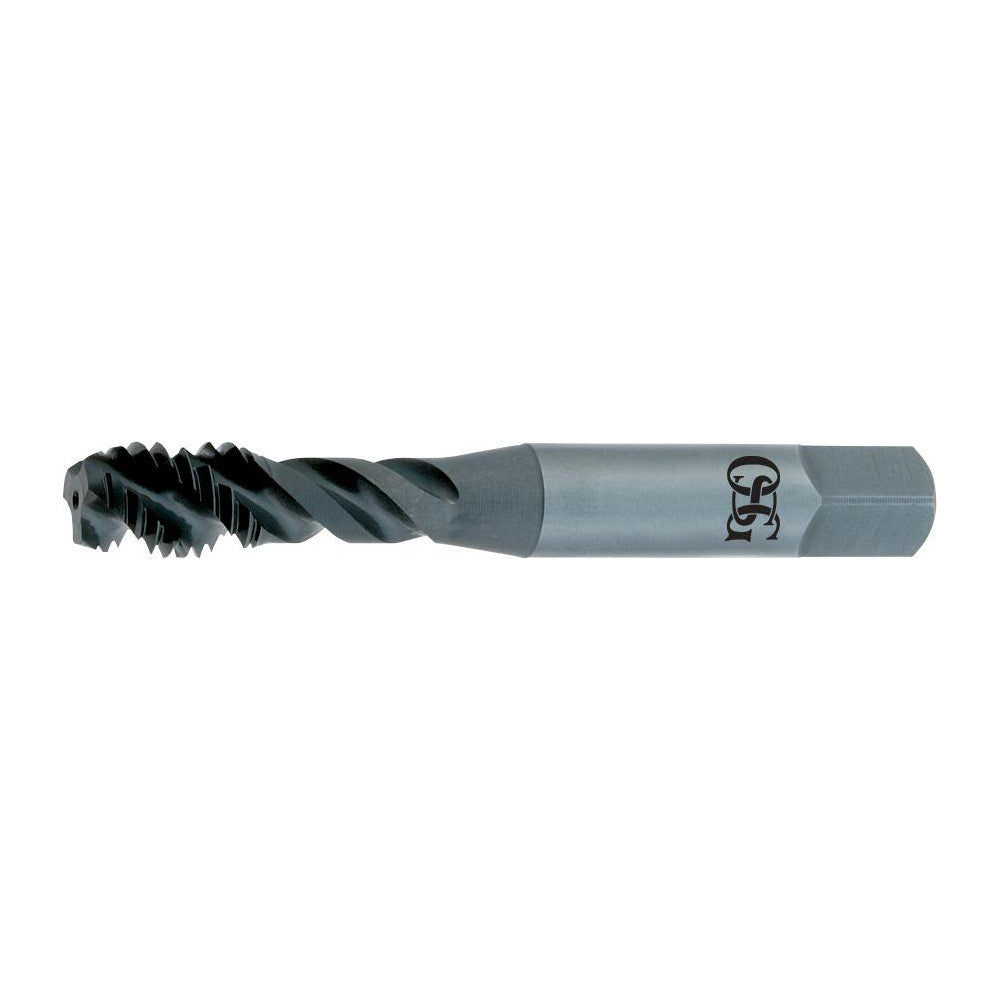 OSG 1756101 Spiral Flute Tap: M14x1.50 Metric Fine, 3 Flutes, Bottoming, Vanadium High Speed Steel, Oxide Coated