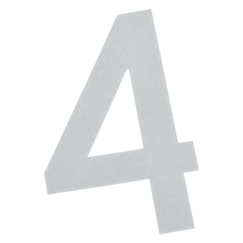 STRANCO DWR-3-4-5 Number & Letter Label: "4", 3" High