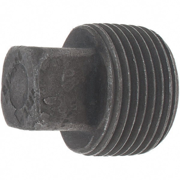 Anvil 361301005 Black Square Plug: 3/4", Threaded