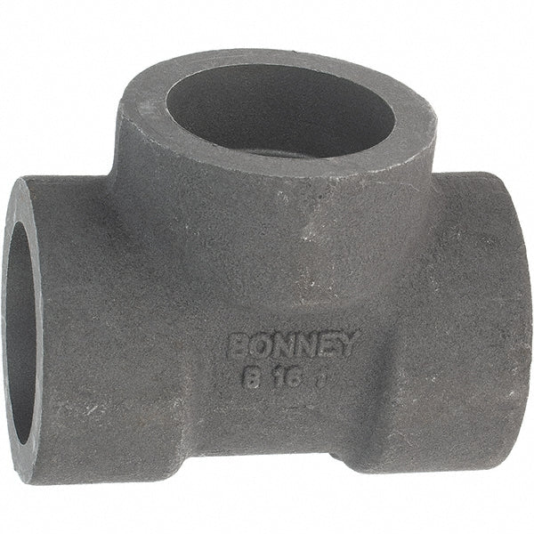 Anvil 362025603 Black Tee: 1", Welded