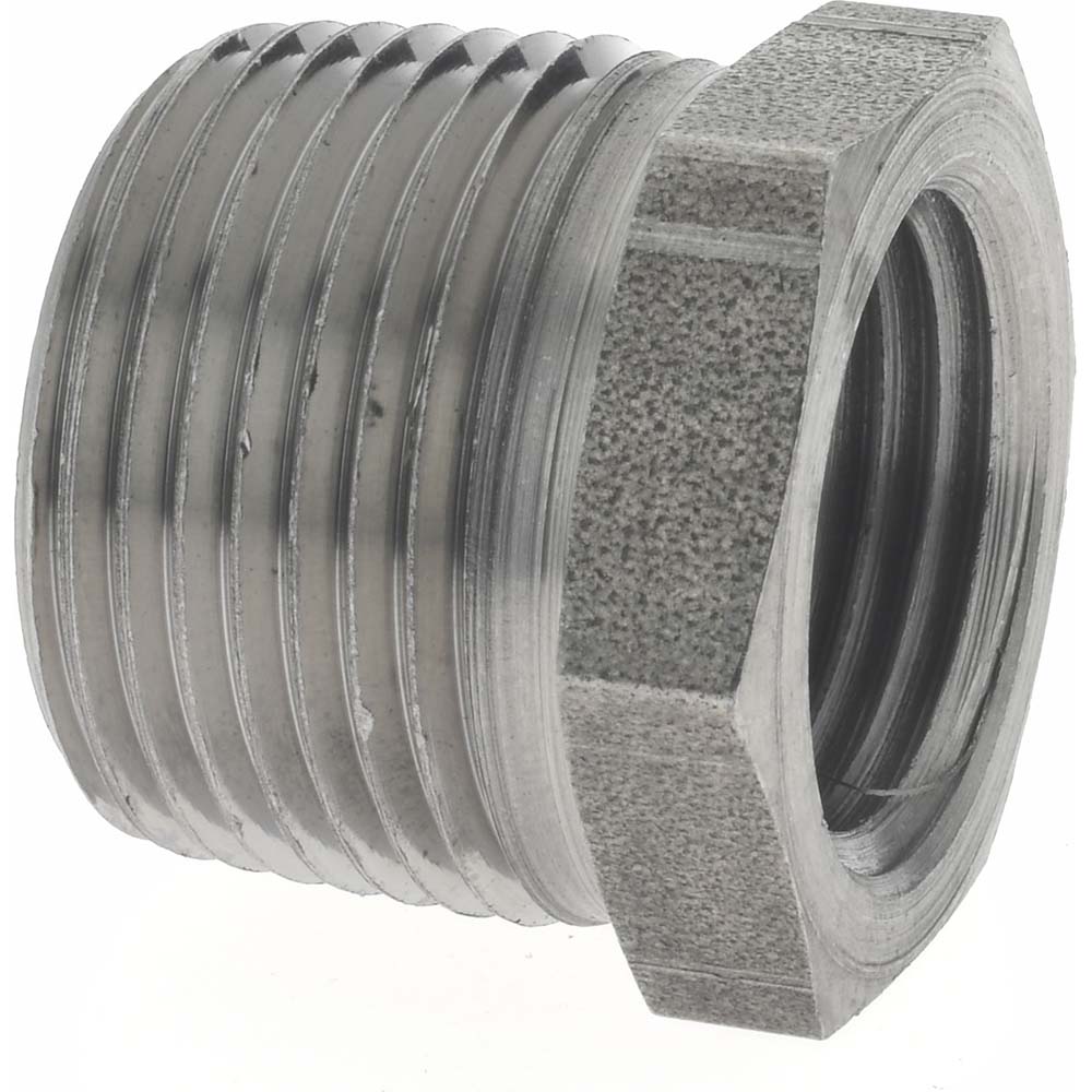 Anvil 318906369 Black Hex Bushing: 3/4 x 1/2", 150 psi, Threaded