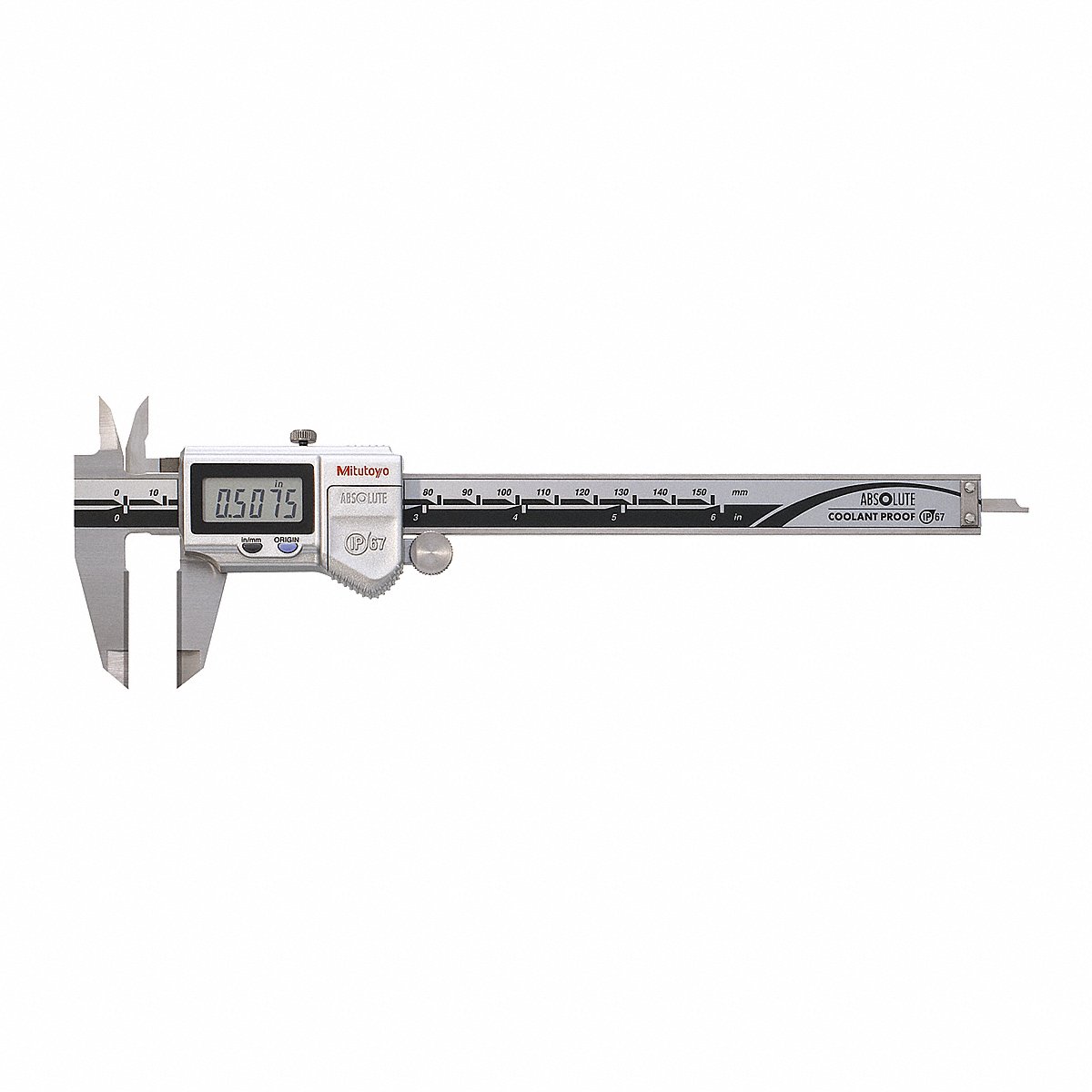 Mitutoyo Absolute Digital Caliper 0–6" (500-737-20CAL)