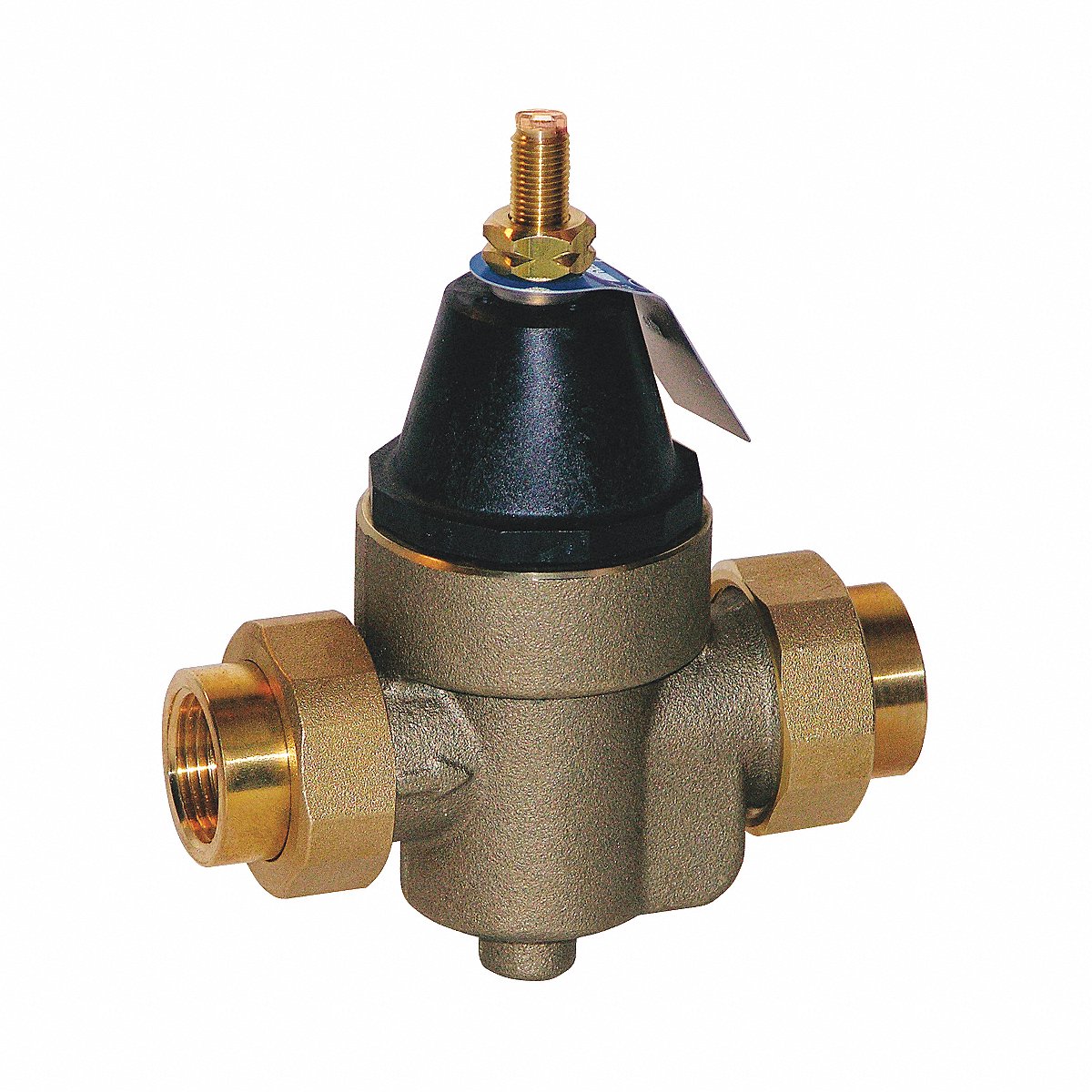 Watts Water Pressure Valve, 3/4In, 25-75Psi, 4in (LFN45BM1-DU)