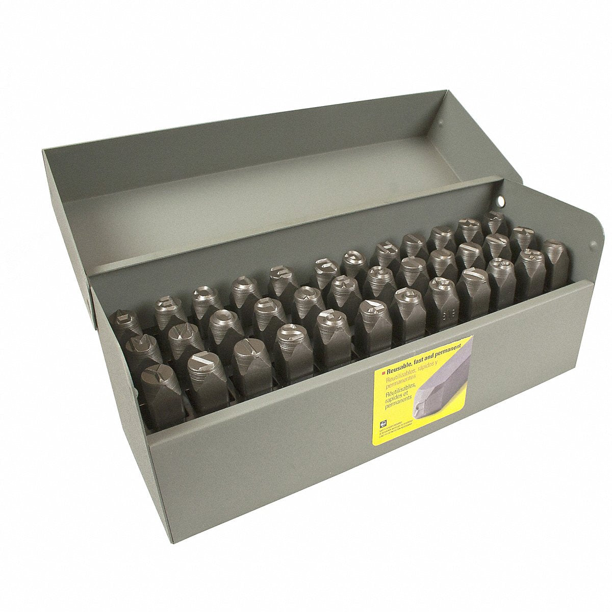 C.H. Hanson 3/16 In. Heavy Duty Let. & Num. Set, 16 in (21627)