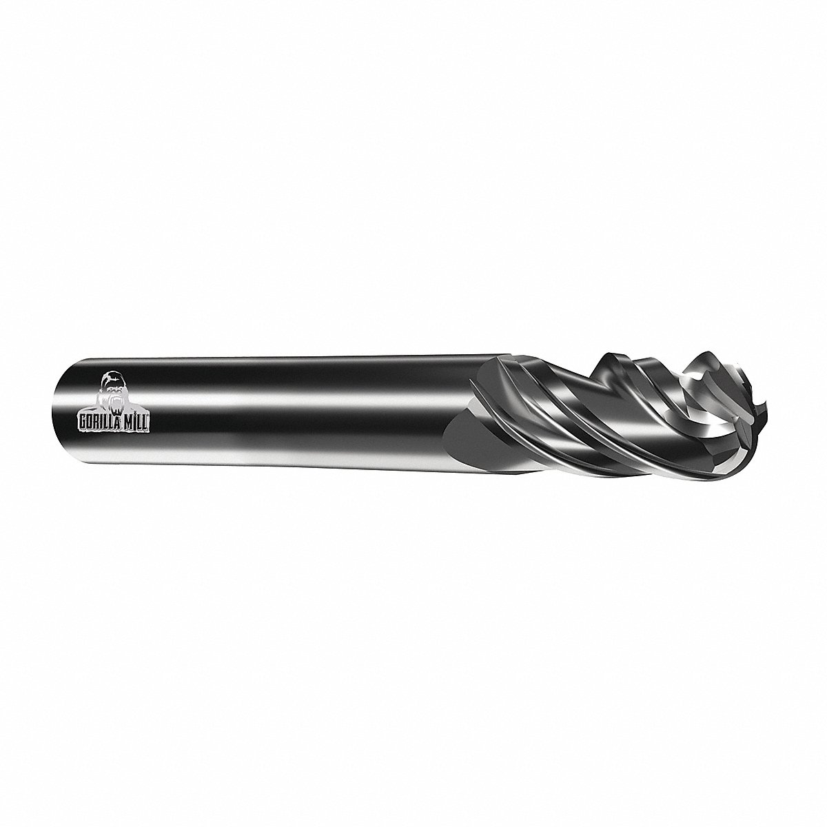Carbide Grinding Co Inc Ball End Mill, 0.5 In, Carbide, 5 IN (GM12B4WF)