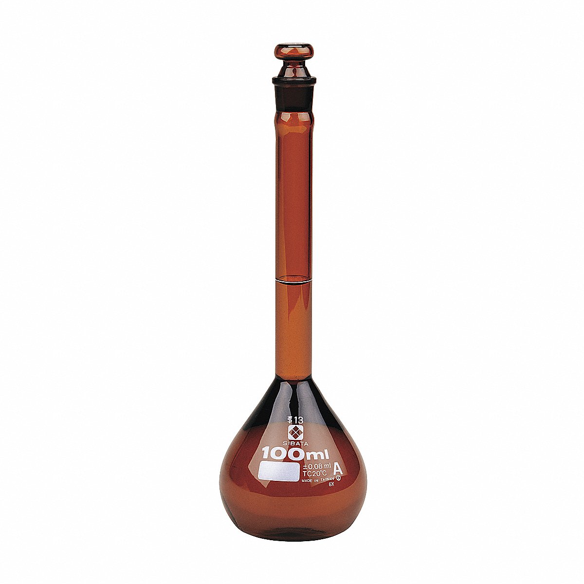 Sibata Volumetric Flask 50 mL 150 mm H PK4 (2307A-50)