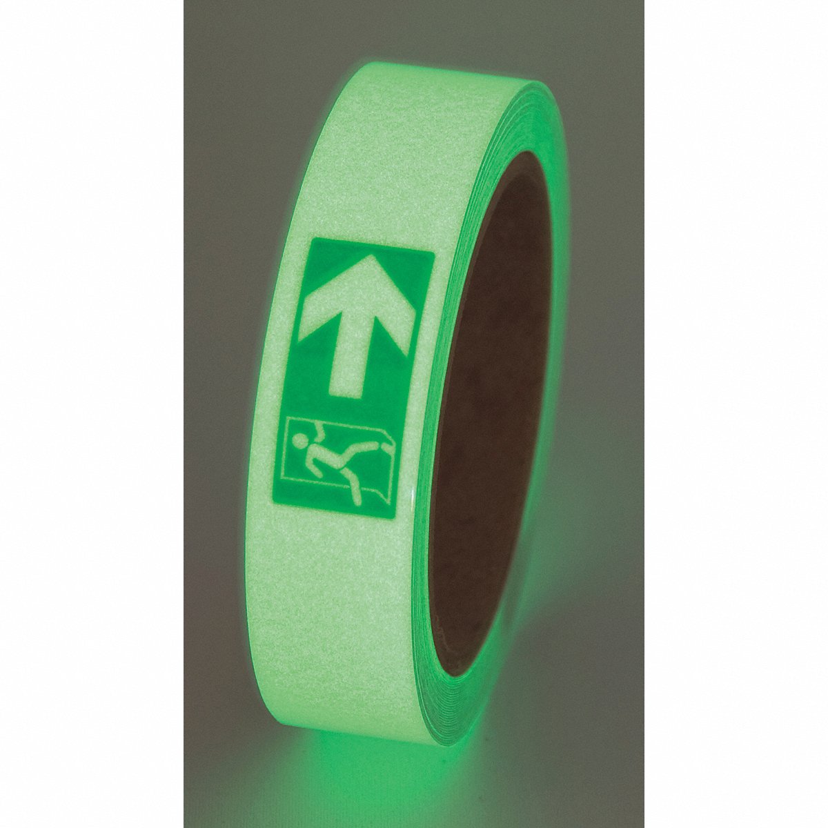 Incom Manufacturing Floor Tape, Green/White, 1 Inx30 Ft, Roll, 1 in (GT130EXR)