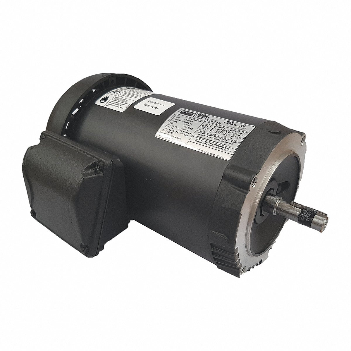 Dayton Gp Motor, 2 Hp, 1, 745 Rpm, 230/460V Ac, 56C (36VF71)