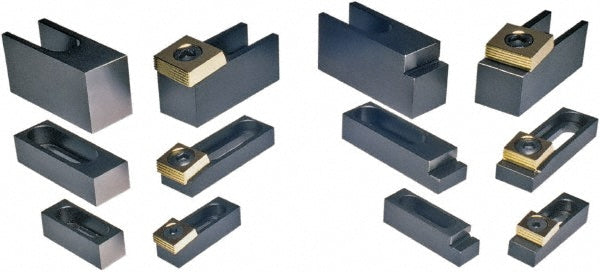 Mitee-Bite 53155 M12 Stud, Standard Base, Cam Action Clamp (Pack of 2)