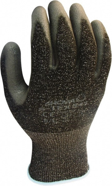 SHOWA S-TEX541M-07 Cut, Puncture & Abrasive-Resistant Gloves: Size M, ANSI Cut A4, ANSI Puncture 3, Polyurethane, HPPE Fiber & Stainless Steel