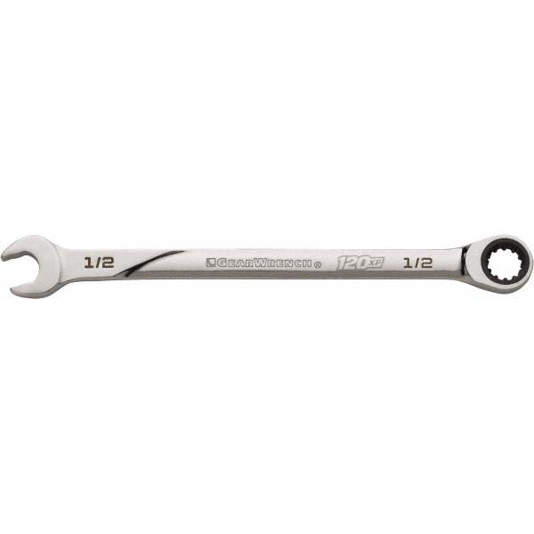 GEARWRENCH 86448 Combination Wrench: 1-1/4" Head Size, 0 deg Offset
