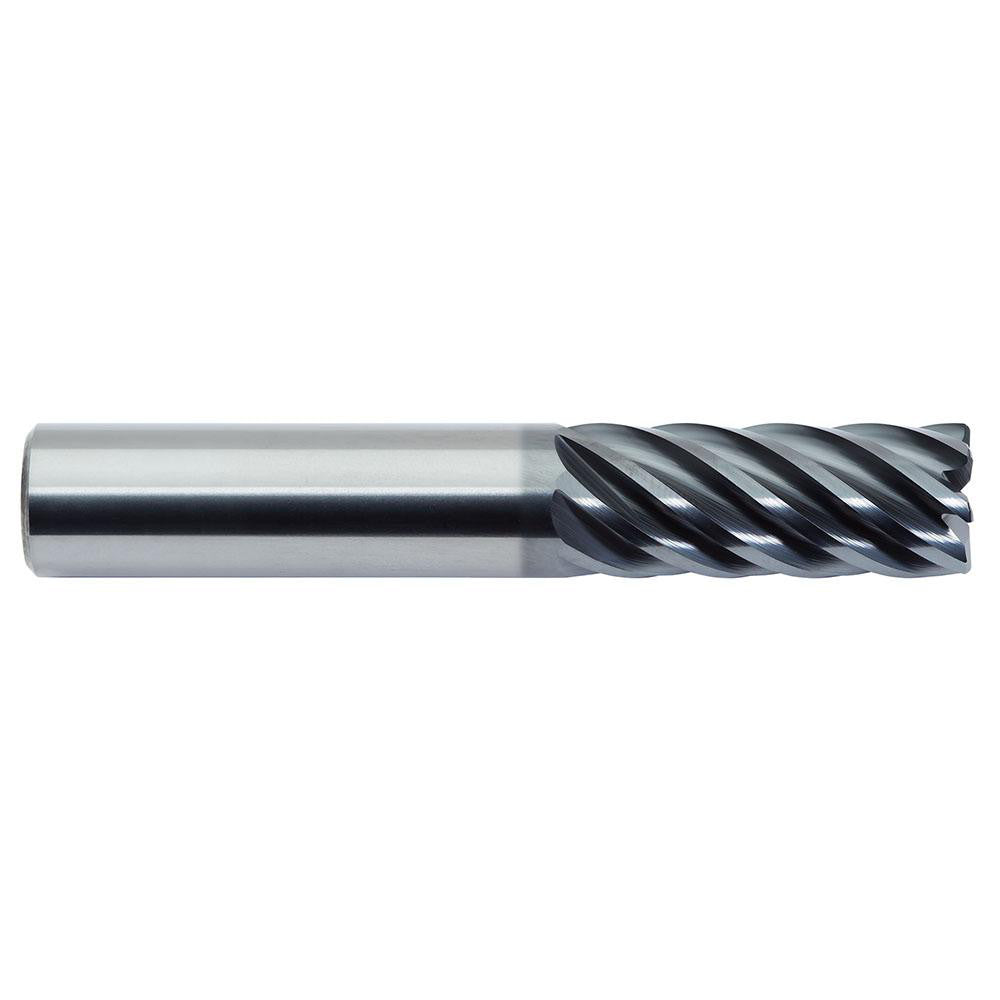 M.A. Ford 18050012B Corner Radius End Mill: 1/2" Dia, 1-1/4" LOC, 0.0150" Corner Radius, 7 Flute, Solid Carbide