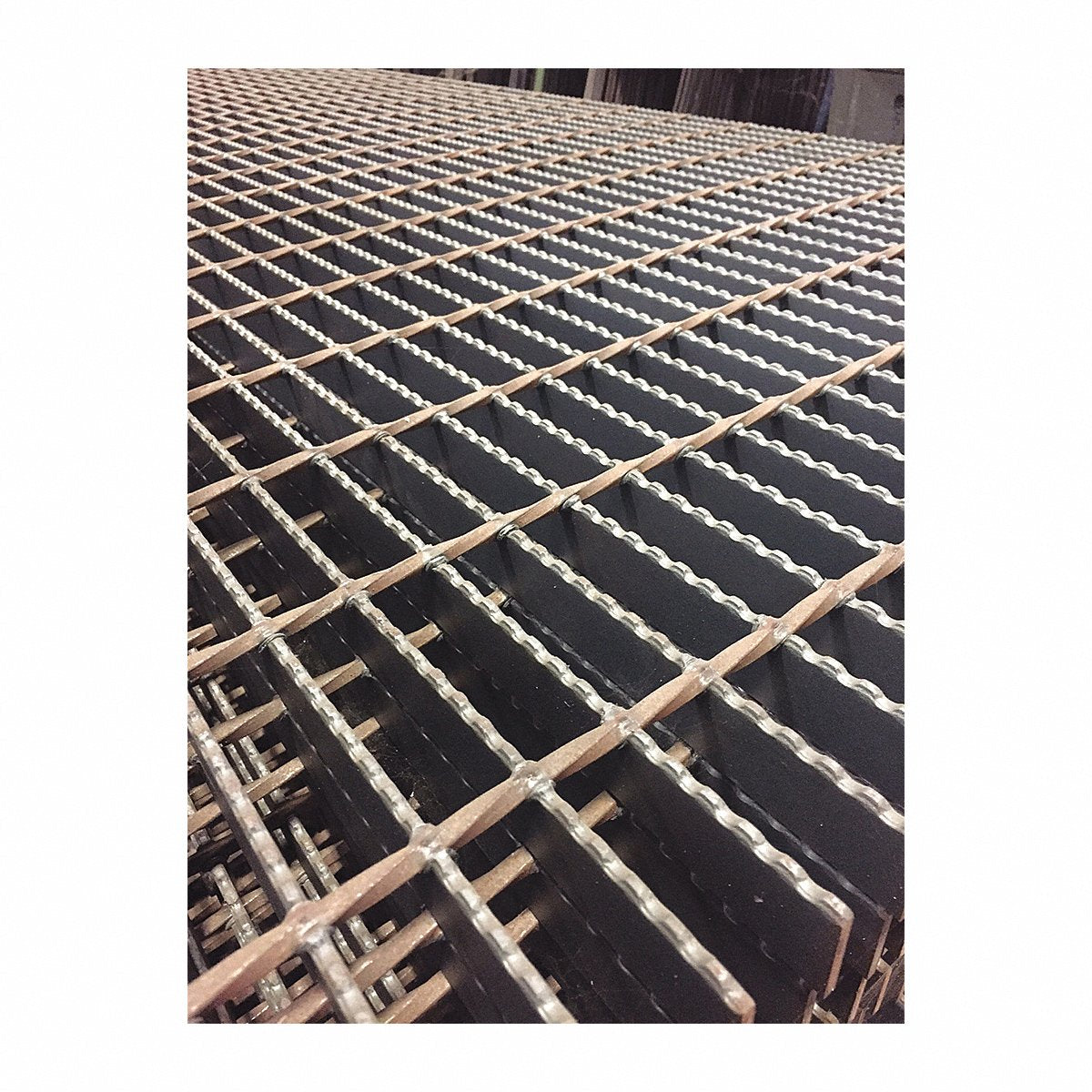 M 0802 Carbon Steel Rectangle Bar Grating, 4 in Length (21125R100-B4)