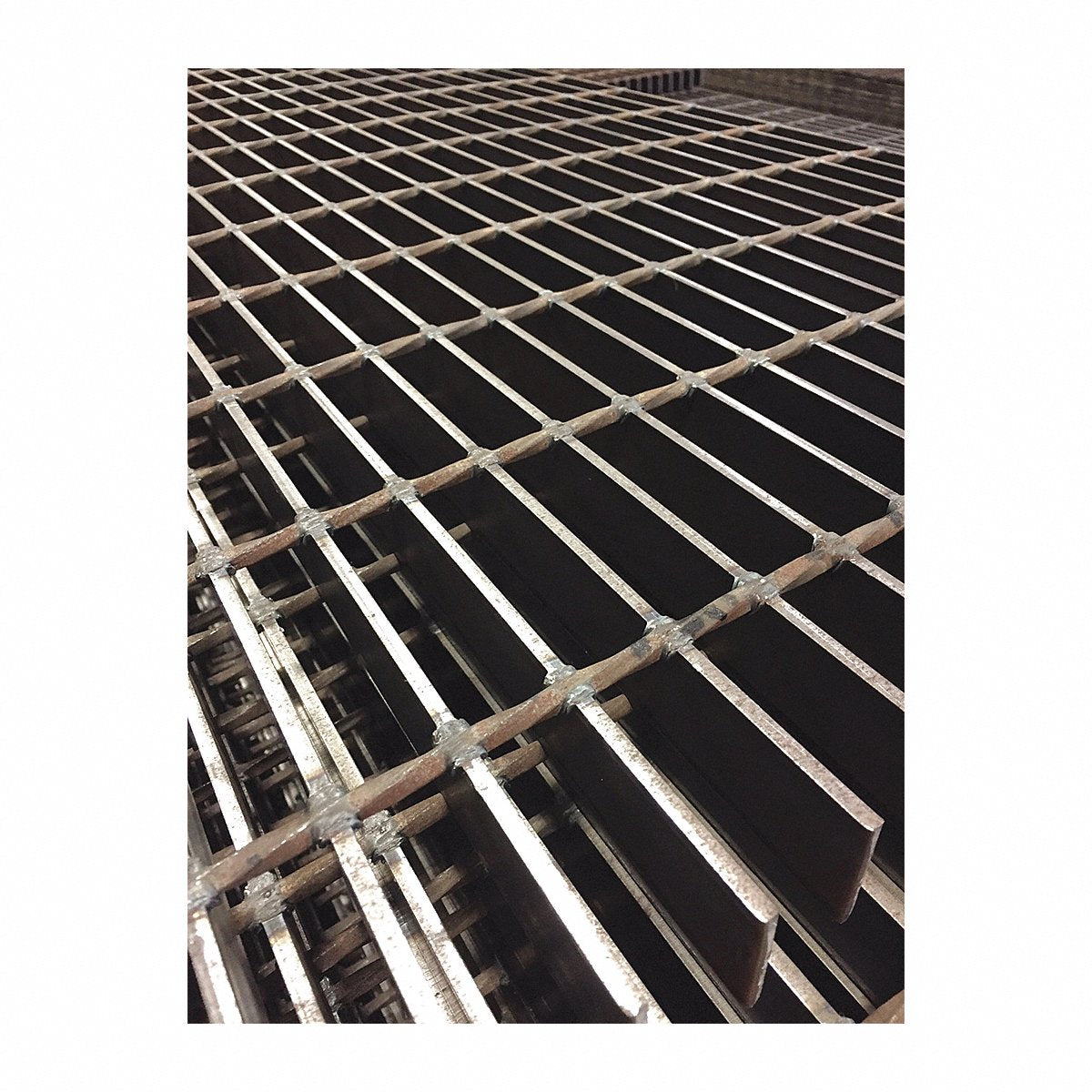 M 0822 Carbon Steel Square Bar Grating, 36 in Length (21125S075-C3)