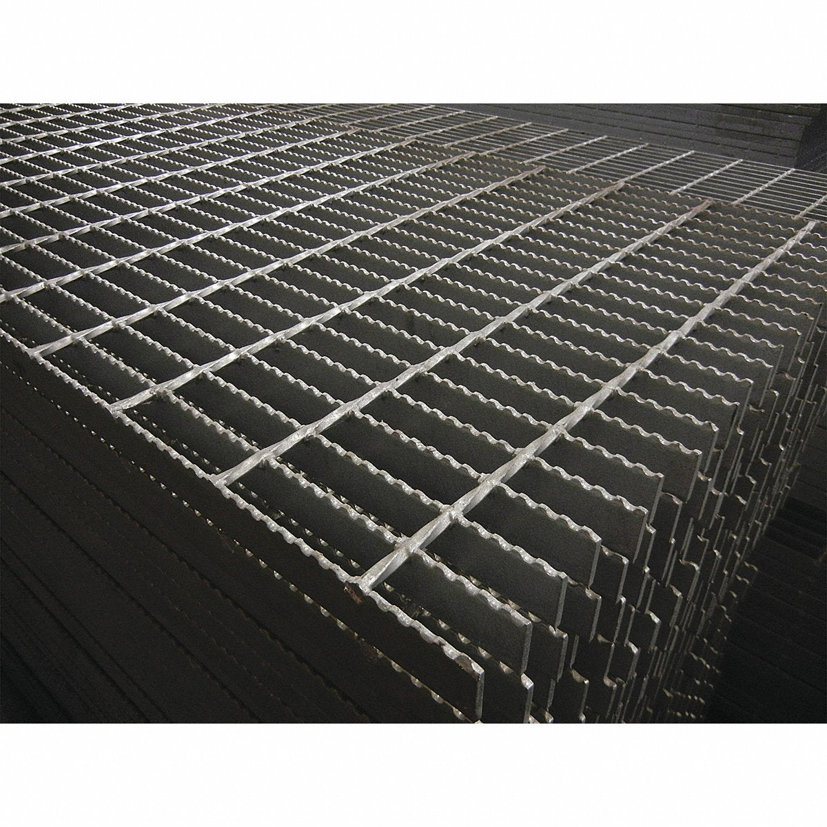 M 0808 Carbon Steel Square Bar Grating, 36 in Length (22188R200-C3)