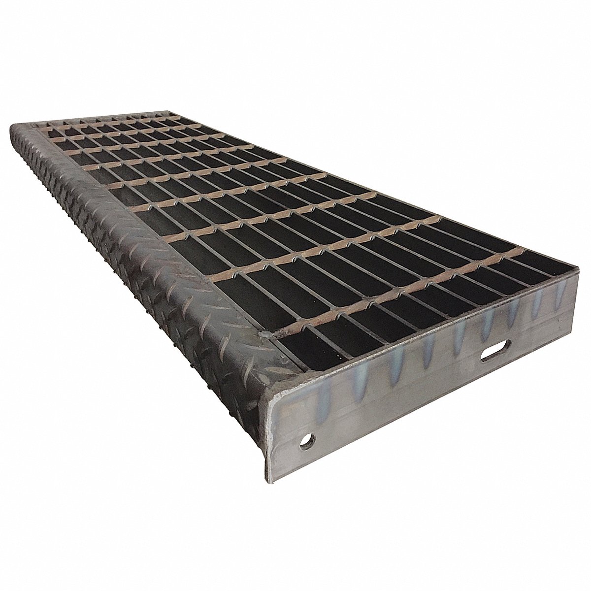 M 0834 Carbon Steel Stair Tread, 12-1/8 x 36 in (21188S100-TRD8)