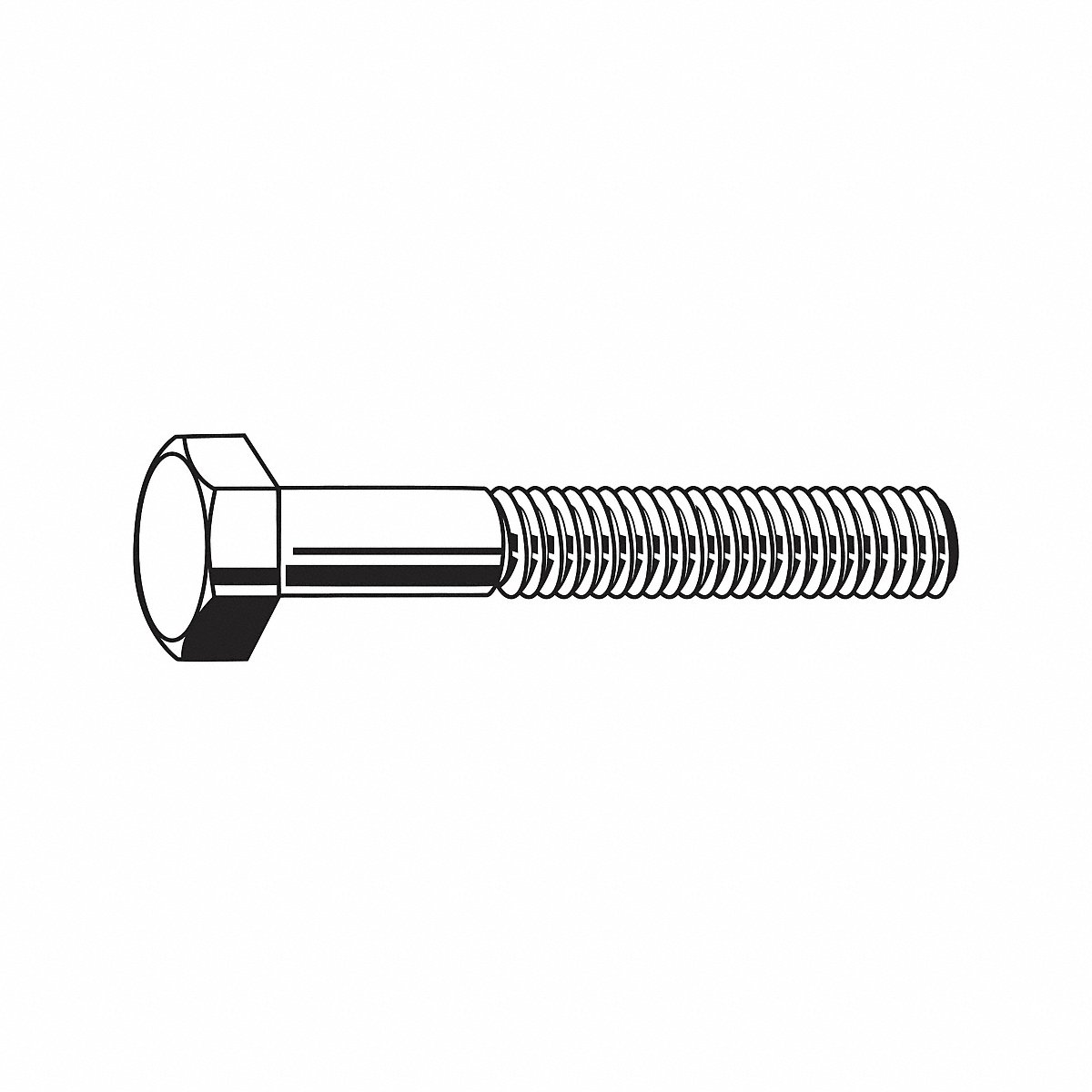 Grainger Global Sourcing-Fasteners Hxhdcpscrw, St, Yp, Gr.8, 2.5", 5/8"-11, 5Pk (N04104.062.0250)