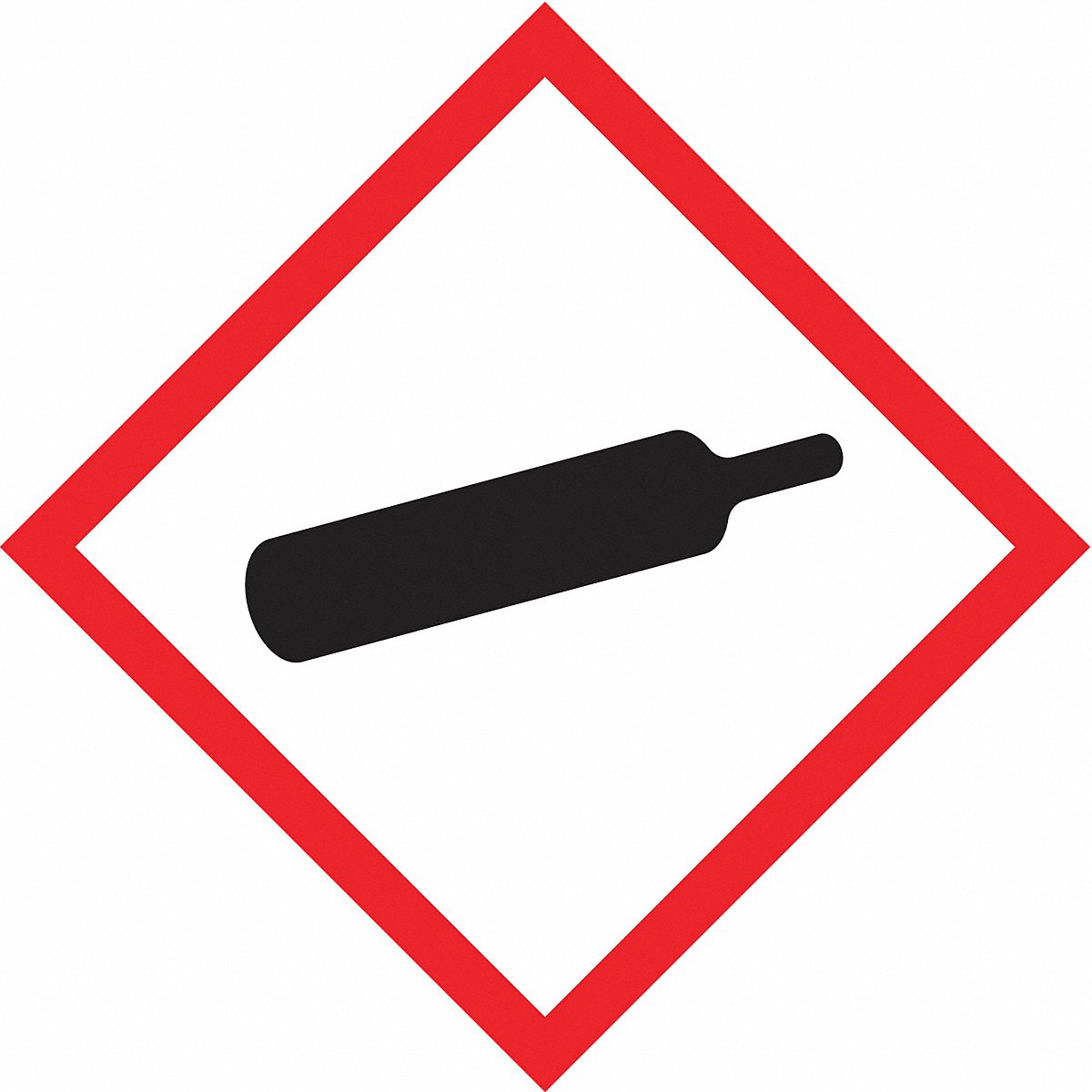 Accuform Right-To-KnowLabel 2 inH 2 inW Polyester (LZH615EV5)
